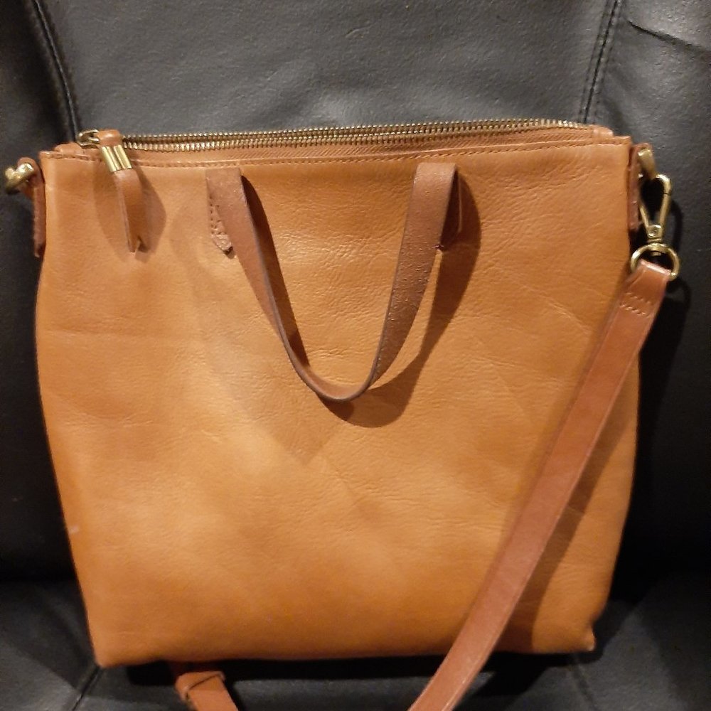 Madewell lined tote